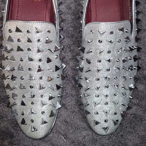 Men\'s Vintage Spike SP Dress Loafers Slip On Fashion Shoes size 8 basically new main image 4